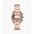 Michael Kors Jan Chronograph Rose-Gold Tone Stainless Steel Woman's Watch | MK7108