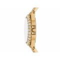 Michael Kors Lennox Three-Hand Gold-Tone Stainless Steel Woman's Watch | MK7394