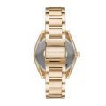 Michael Kors Mfo Janelle Gold Round Stainless Steel Woman's Watch | MK7088