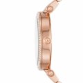 Michael Kors Parker Three-Hand Rose Gold-Tone Stainless Steel Woman's Watch | MK7286