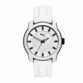 PUMA 2 Three-hand White Silicone Men's Watch | P6017