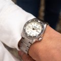 Seiko 5 Silver Stainless Steel Strap Men's Watch | SRPK31K1