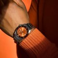 Seiko 5 Sports SKX Midi Orange Men's Watch | SRPK35K1