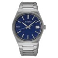 Seiko Blue Dial Silver Stainless Steel Strap Men's Watch | SUR555P1