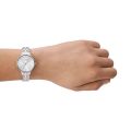 Skagen Anita Lille Three-Hand Silver Stainless Steel Woman's Watch | SKW3126