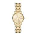 Skagen Signatur Lille Two-Hand Gold Stainless Steel Woman's Watch | SKW3124
