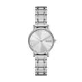 Skagen Signatur Lille Two-Hand Silver Stainless Steel Woman's Watch | SKW3123