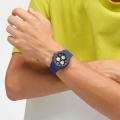 Swatch NOTHING BASIC ABOUT BLUE Unisex Watch | SUSN418