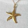 9ct Gold Sea Star Charm or Pendant