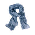 Luxurious Blue Tie-dye Scarf