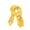 Yellow Patterned Scarf