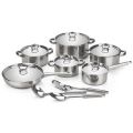 Buy HomePro - Set Of 15 Piece Stainless Steel Cookware