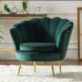 Nu Dekor - Tulip Velvet Single Seater Chair