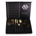 HomePro - 24 Piece Stainless Steel Cutlery Set