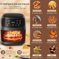 Silver Crest 8L Digital Clear View Window Air Fryer + FREE Silicone Liner