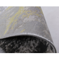 230x160 Babil Textured Turkish Rug with Shimmering Yarn - Grey/Yellow 5780D