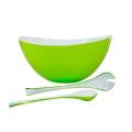 3 Piece Fruit & Salad Bowl Set - Large Bowl, Spoon and Fork
