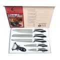 Stainless Steel 6 Piece Knife Set
