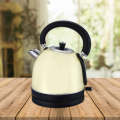 1.8L 2200W Cordless Electric Dome Kettle With Filter - Cream