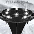 12 LEDs Solar Outdoor Garden Waterproof Buried Light