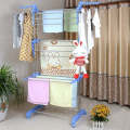 Three-Tier Foldable Clothes Drying Rack