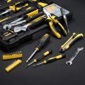 218-Piece Home Tool Kit Home Hand Tool Set with Solid Carrying Tool Box Home Repair Basic Tool Set