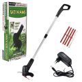 Electric Grass Cutting Machine for Home Garden, Portable Light Weight Lawn Mower with 4 Switchable N