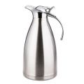 2 Liter Double Walled Vacuum Stainless Steel Coffee Carafe