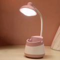 USB Rechargeable Table Lamp Pencil Holder