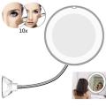 Ultra FLEXIBLE MIRROR 10x Magnification With Super Strong Suction Cups