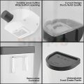 Push Button Wall Mount Container, Save More Space on Kitchen Counter, Table, Drawer, Desk, Cupboard,