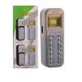 Solar Powered, Rechargeable and Battery Operated Emergency Light