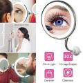 Ultra FLEXIBLE MIRROR 10x Magnification With Super Strong Suction Cups
