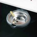 Stainless Steel Indoor Under Table Washable Ashtray