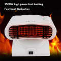 Electric Heater 1500W Portable Electric Heater Micro Shaking Head Silent Household Electric Heater D