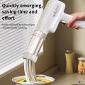 Noodle Maker Portable Electric Pasta Machine Automatic Home Wireless Pasta Machine Handheld Spaghett