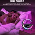 Wireless Speaker Charger,Smart Lamp Speaker With Wireless Charger,Dimmable Night Light G Speaker Lam