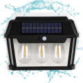 High Conversion Solar Light Outdoor Security Light With 3 Modes Easy To Use Outdoor Wall Light