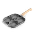 Non-Stick Four-Hole Omelette Pancake Pan Frying Pan Four-Hole Omelette Pan