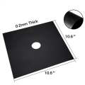 Gas Range Protectors Black Gas Stove Burner Covers Stove Top Liner