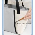 Insulated Lunch Bag/Outdoor Picnic Bag/Warmer Bag for Office Worker (Gray)