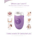 DSP Lady Epilator 2 In 1 Three-Knife Quick Clean Comfortable Shaving Peeling Skin Easy To Operate Lo