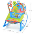 Newborn Electric Baby Bouncer Rocker Vibration Chair Musical Cradle Swing Seat