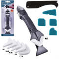 s Caulking Tool Kit and 3 in 1 Caulking Tools Silicone Sealant Finishing Tool Grout Scraper