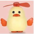 Cute Mini Rechargeable Duck Fan with Lanyard