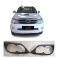 Toyota Fortuner carbon Headlight shields  2005-2009