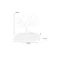 Acrylic Reindeer Accessories Display Tray - White