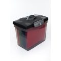 Portable Filing Case with files