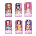 Set Of 6 Collectible Pocket Princess Dolls - 16cm