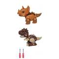 DIY Build-It T-REX and Triceratops Toddler Playset